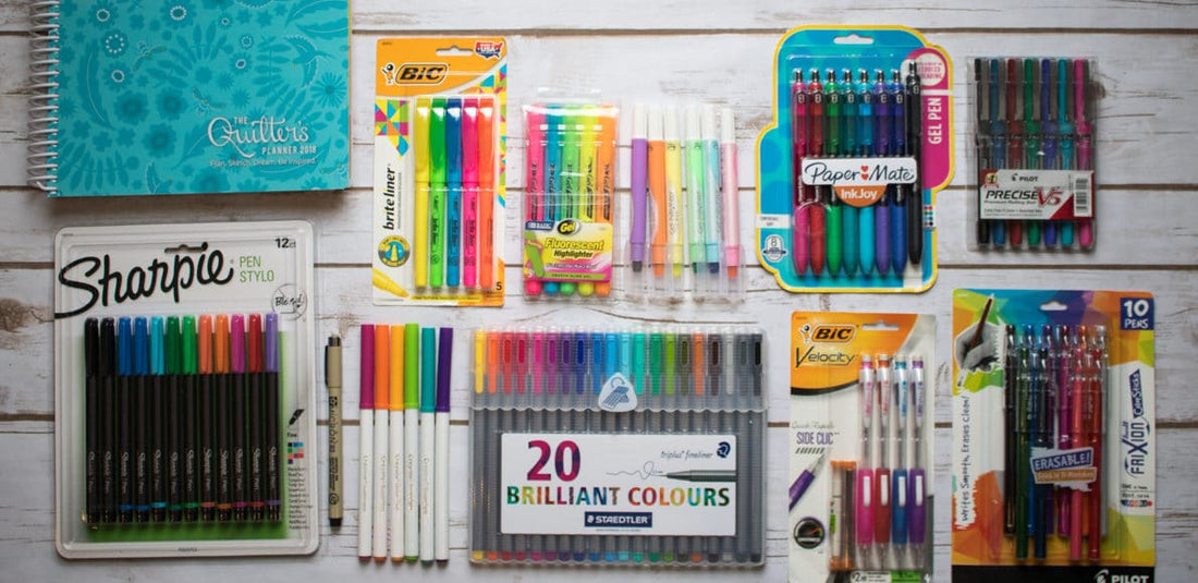 The Best Writing Tools for your Planner