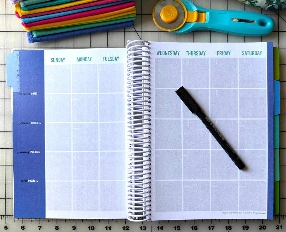 Perpetual Quilter's Planner