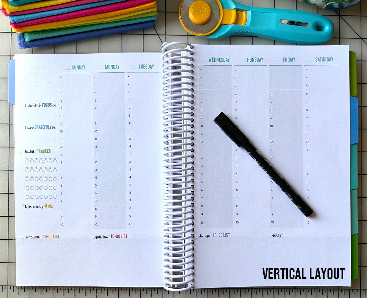 Perpetual Quilter's Planner