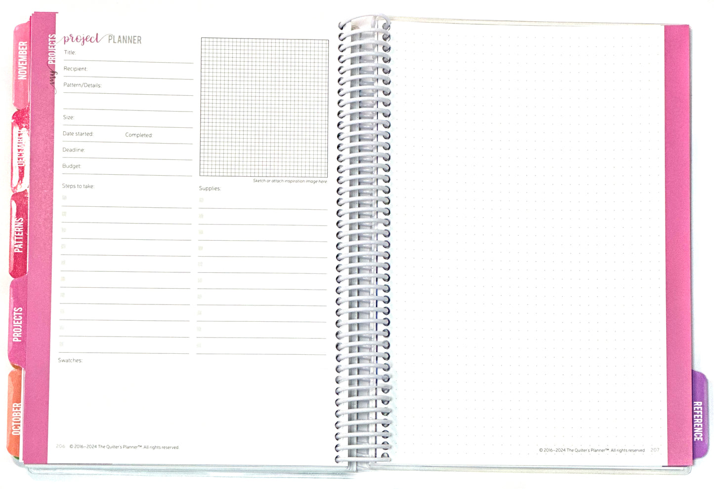 Perpetual Quilter's Planner