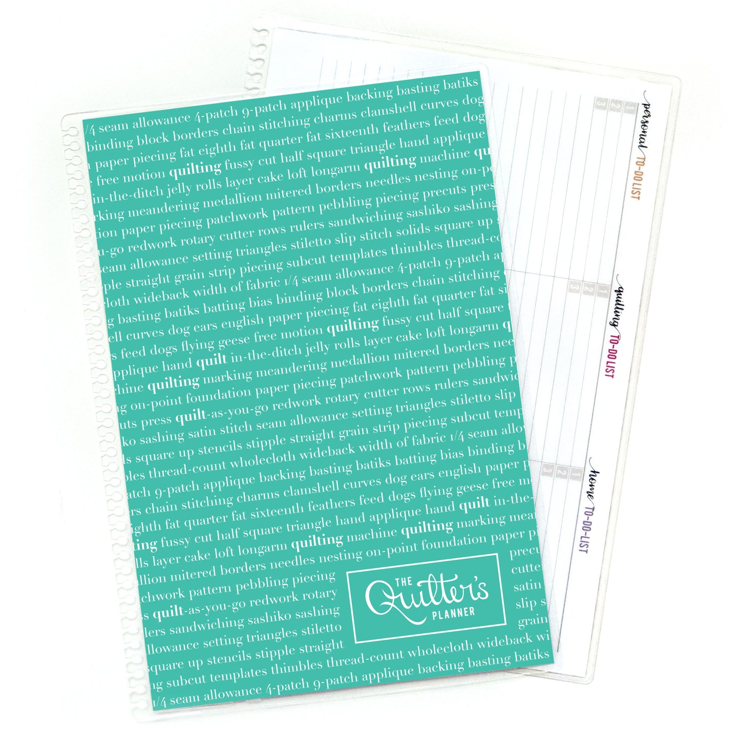 Quilting Vocabulary Clip-in Cover