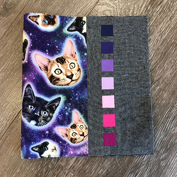 Riot of Color Planner Cover Panel pattern PDF