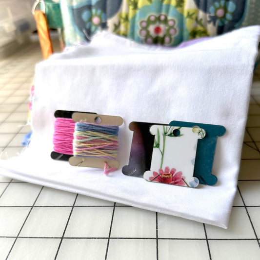 Embroidery Floss/Thread Bobbins, set of 5