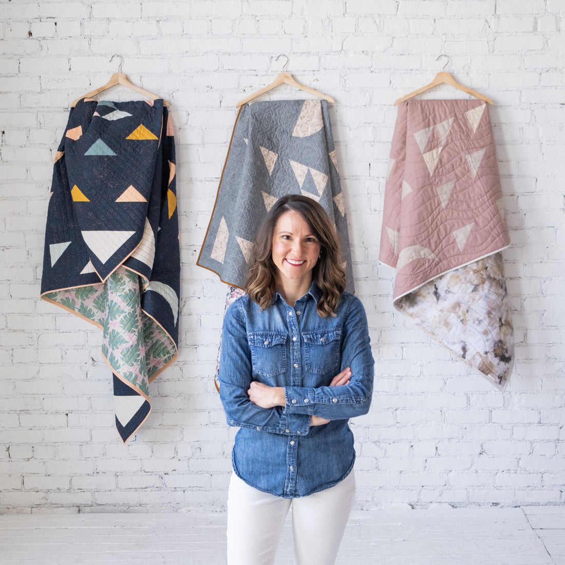 QP Ambassador Brooke Shankland on flourishing, her quilting journey, and tips for February's block