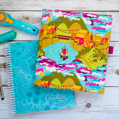 Quilted Planner Cover pattern PDF