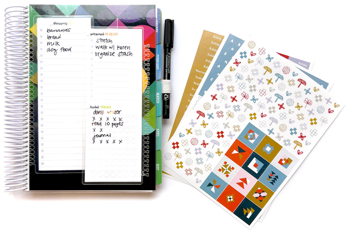 Essential 2027 Quilter's Planner Bundle