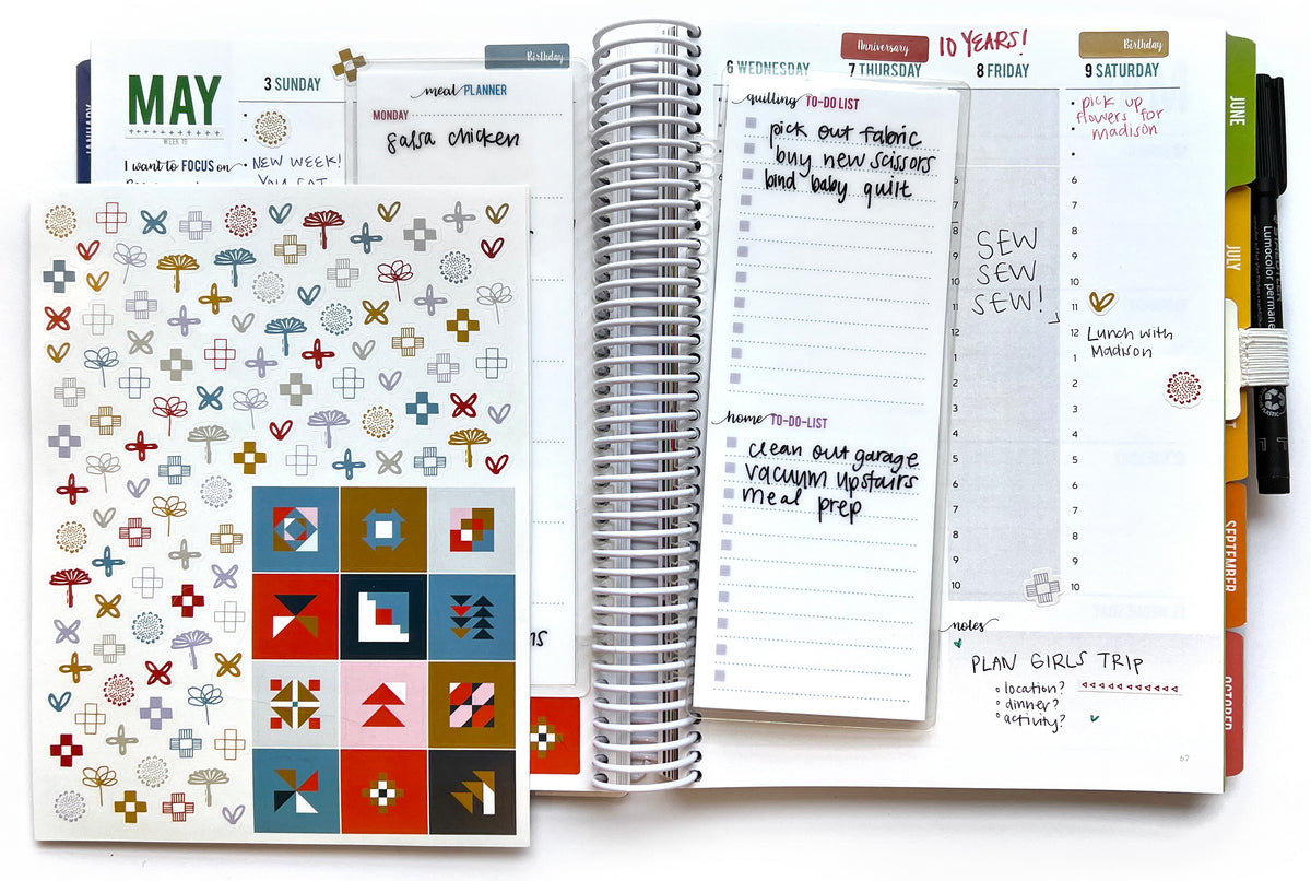 Essential 2027 Quilter's Planner Bundle