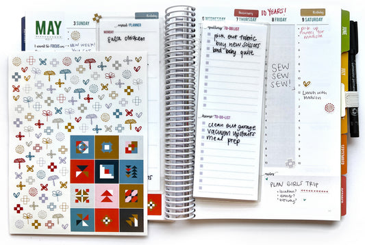 Essential 2027 Quilter's Planner Bundle