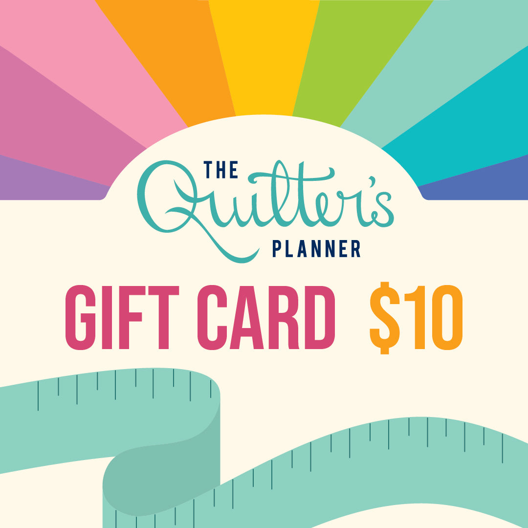 Quilter's Planner Gift Card