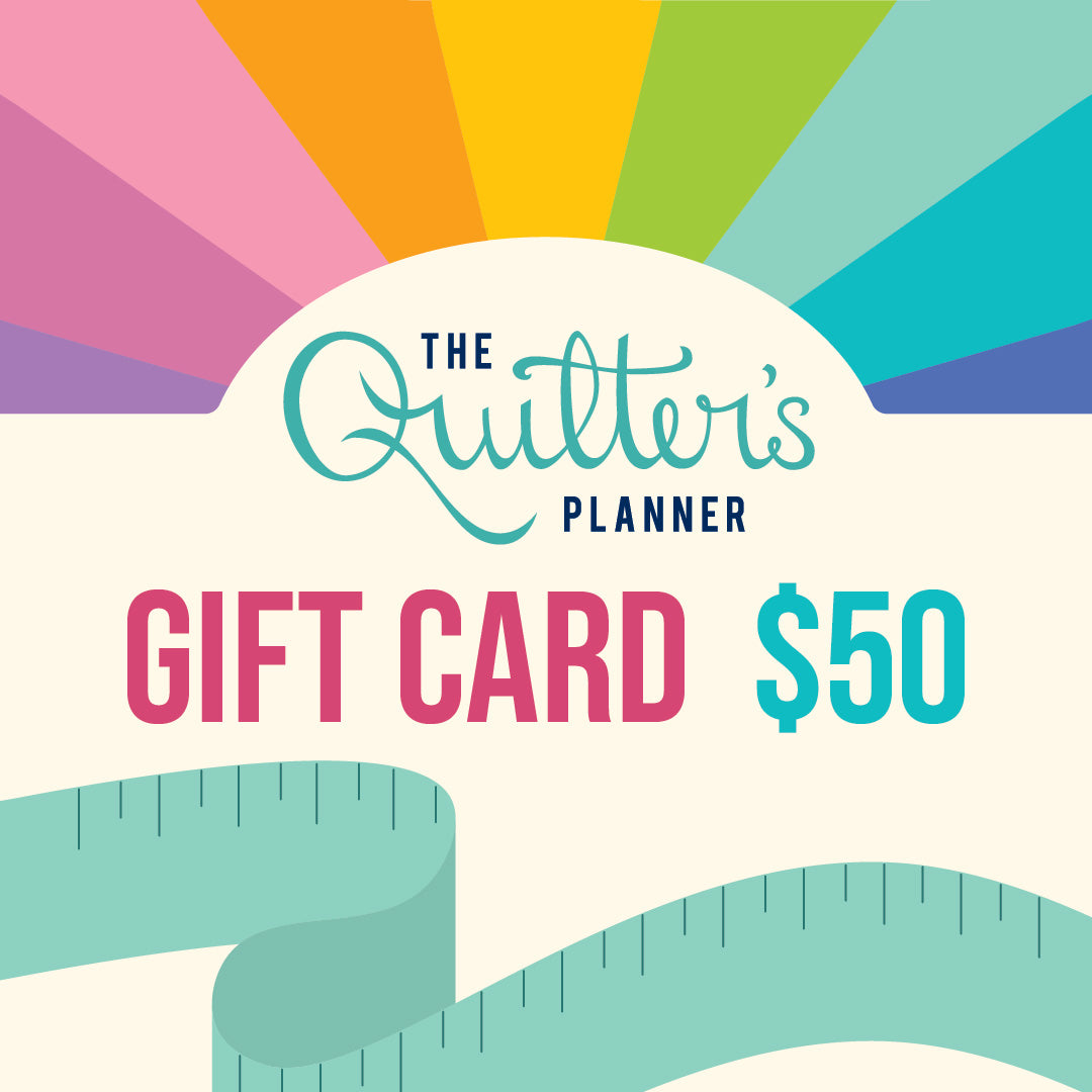 Quilter's Planner Gift Card