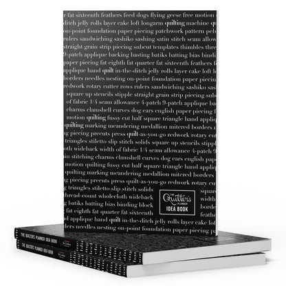 Quilter's Planner Idea Book notebook / journal