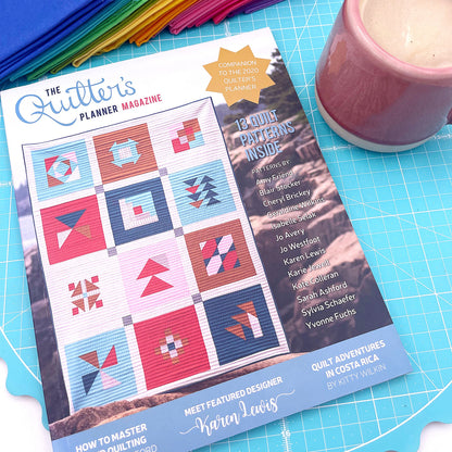 2020 Quilter's Planner Magazine: 13 sewing patterns inside