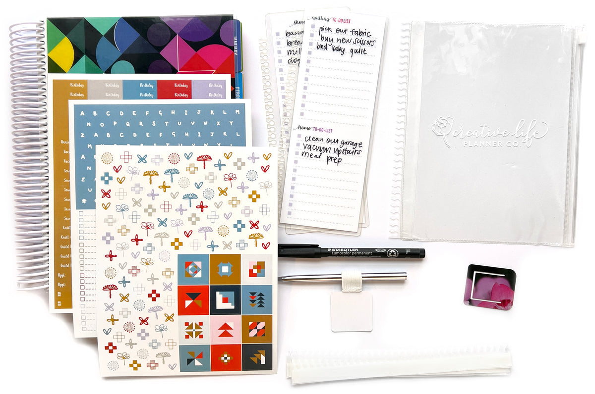 Ultimate 2027 Quilter's Planner Bundle