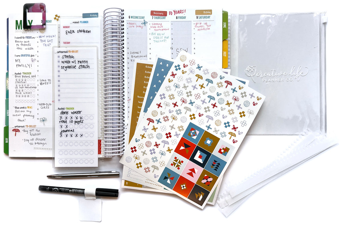 Ultimate 2027 Quilter's Planner Bundle