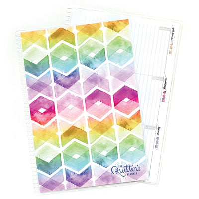 Watercolor Chevrons Clip-In Cover