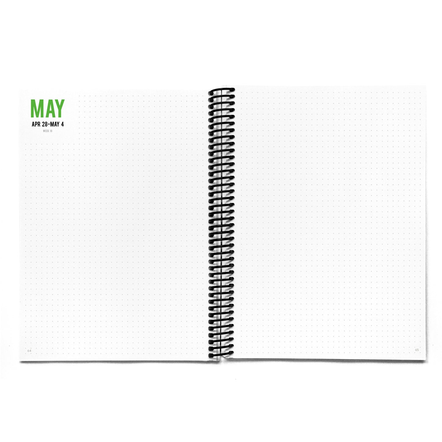 2024 Quilter’s Planner Dot Grid Weekly Sunday Start